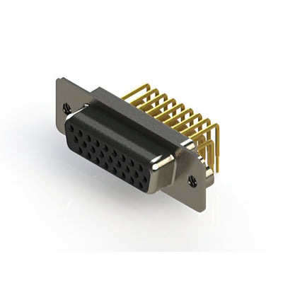 634-M26-263-BN2 by EDAC Inc. - 634M SERIES RIGHT ANGLE D-SUB