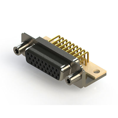 634-M26-263-BN6 by EDAC Inc. - 634M SERIES RIGHT ANGLE D-SUB