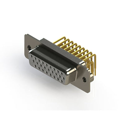 634-M26-263-WN2 by EDAC Inc. - 634M SERIES RIGHT ANGLE D-SUB