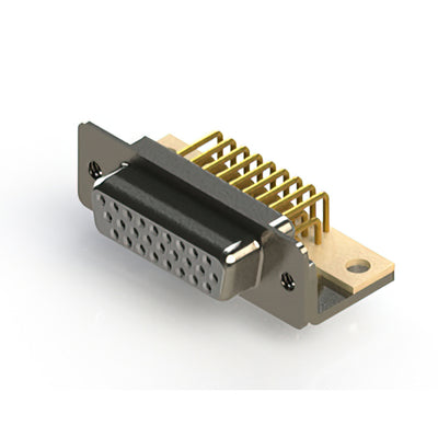 634-M26-263-WT4 by EDAC Inc. - 634M SERIES RIGHT ANGLE D-SUB