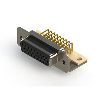 634-M26-663-BN4 by EDAC Inc. - 634M SERIES RIGHT ANGLE D-SUB