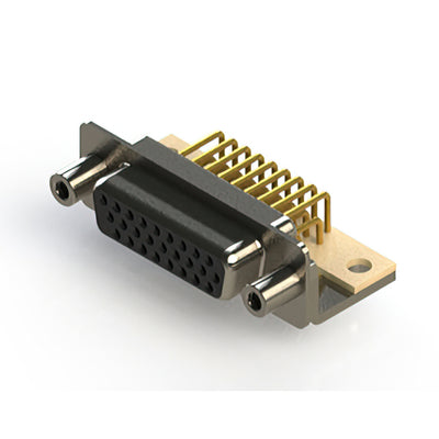 634-M26-663-BN6 by EDAC Inc. - 634M SERIES RIGHT ANGLE D-SUB