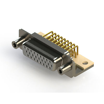 634-M26-663-WN6 by EDAC Inc. - 634M SERIES RIGHT ANGLE D-SUB
