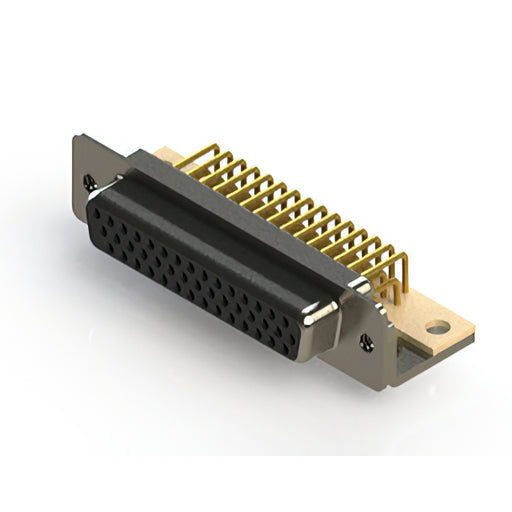 634-M44-363-BT4 by EDAC Inc. - 634M SERIES RIGHT ANGLE D-SUB