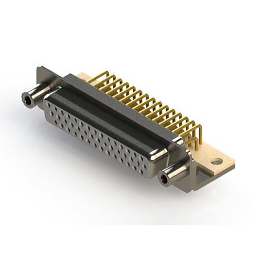 634-M44-363-WN6 by EDAC Inc. - 634M SERIES RIGHT ANGLE D-SUB