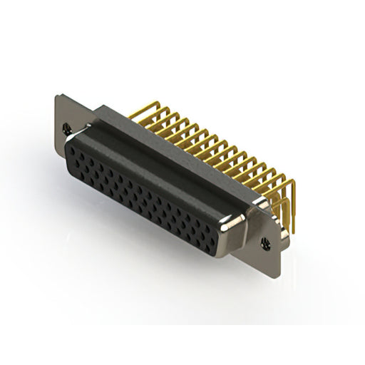 634-M44-663-BN2 by EDAC Inc. - 634M SERIES RIGHT ANGLE D-SUB