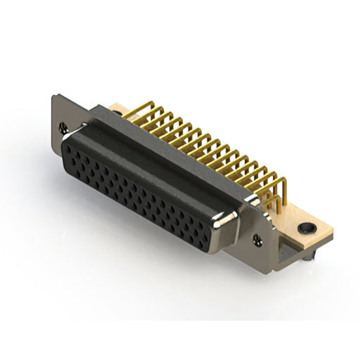 634-M44-663-BN3 by EDAC Inc. - 634M SERIES RIGHT ANGLE D-SUB
