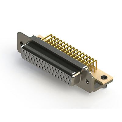 634-M44-663-WN3 by EDAC Inc. - 634M SERIES RIGHT ANGLE D-SUB