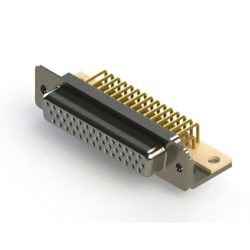 634-M44-663-WN4 by EDAC Inc. - 634M SERIES RIGHT ANGLE D-SUB