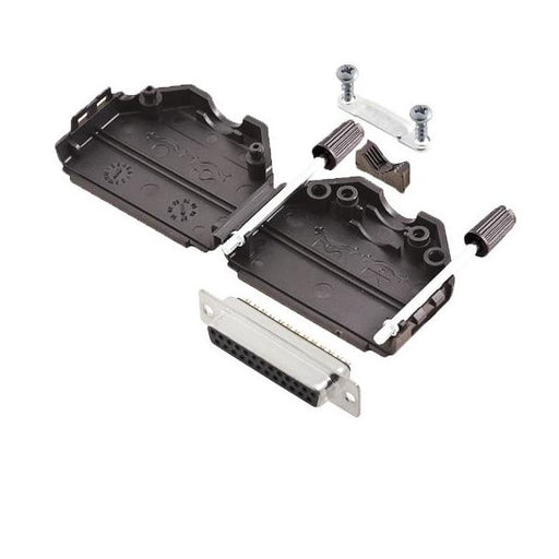 6355-0001-13 by Encitech Connectors AB - D-SUB BACKSHELL, UNSHIELDED, 180