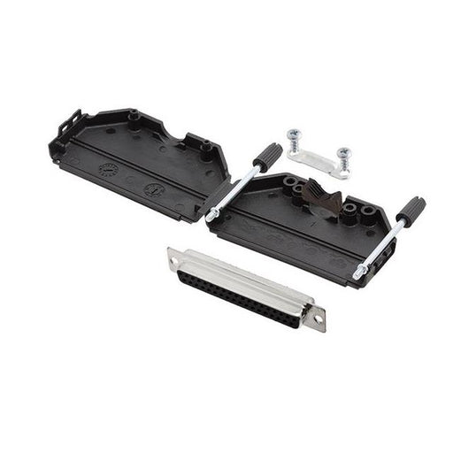 6355-0001-14 by Encitech Connectors AB - D-SUB BACKSHELL, UNSHIELDED, 180