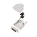6355-0002-02 by Encitech Connectors AB - D-SUB BACKSHELL, FULL METAL, 180