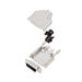 6355-0002-12 by Encitech Connectors AB - D-SUB BACKSHELL, FULL METAL, 180