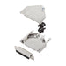 6355-0002-13 by Encitech Connectors AB - D-SUB BACKSHELL, FULL METAL, 180
