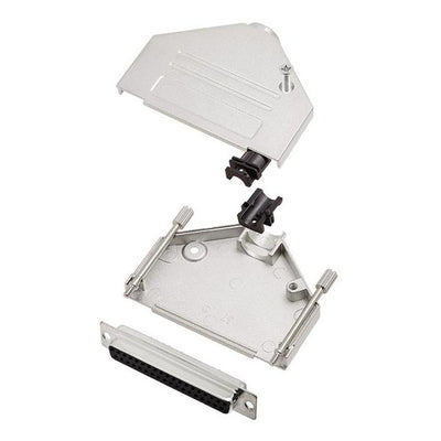 6355-0002-14 by Encitech Connectors AB - D-SUB BACKSHELL, FULL METAL, 180
