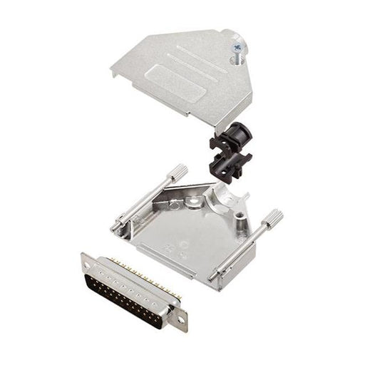 6355-0002-23 by Encitech Connectors AB - D-SUB BACKSHELL, FULL METAL, 180