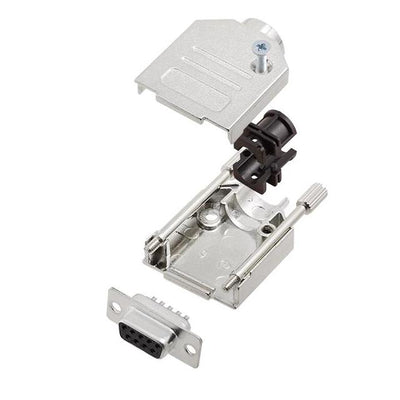 6355-0002-31 by Encitech Connectors AB - D-SUB BACKSHELL, FULL METAL, 180
