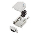 6355-0002-31 by Encitech Connectors AB - D-SUB BACKSHELL, FULL METAL, 180