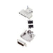 6355-0003-02 by Encitech Connectors AB - D-SUB BACKSHELL, FULL METAL, 45