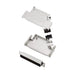 6355-0003-04 by Encitech Connectors AB - D-SUB BACKSHELL, FULL METAL, 45