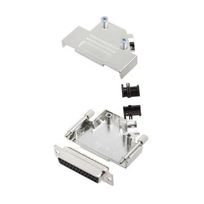 6355-0003-13 by Encitech Connectors AB - D-SUB BACKSHELL, FULL METAL, 45
