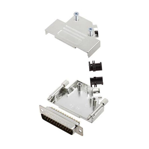 6355-0003-23 by Encitech Connectors AB - D-SUB BACKSHELL, FULL METAL, 45