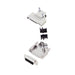 6355-0003-32 by Encitech Connectors AB - D-SUB BACKSHELL, FULL METAL, 45