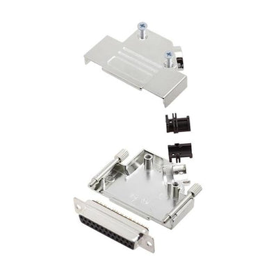 6355-0003-33 by Encitech Connectors AB - D-SUB BACKSHELL, FULL METAL, 45