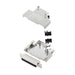 6355-0003-33 by Encitech Connectors AB - D-SUB BACKSHELL, FULL METAL, 45