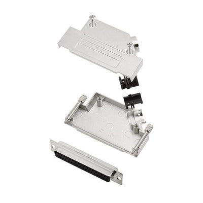 6355-0003-34 by Encitech Connectors AB - D-SUB BACKSHELL, FULL METAL, 45