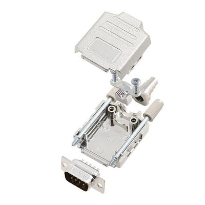 6355-0004-01 by Encitech Connectors AB - D-SUB BACKSHELL, SHIELDED, 180 +