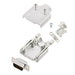 6355-0005-01 by Encitech Connectors AB - D-SUB BACKSHELL, FULL METAL, 180