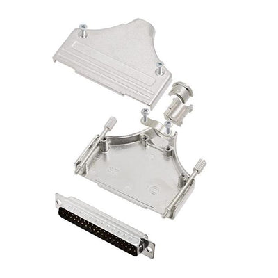 6355-0005-04 by Encitech Connectors AB - D-SUB BACKSHELL, FULL METAL, 180