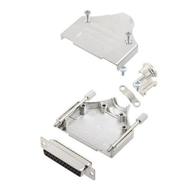 6355-0005-13 by Encitech Connectors AB - D-SUB BACKSHELL, FULL METAL, 180