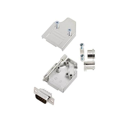 6355-0007-01 by Encitech Connectors AB - D-SUB BACKSHELL, FULL METAL, 35