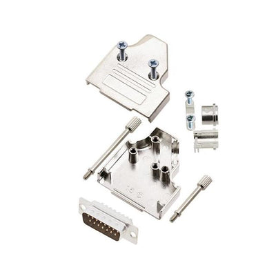 6355-0007-02 by Encitech Connectors AB - D-SUB BACKSHELL, FULL METAL, 35