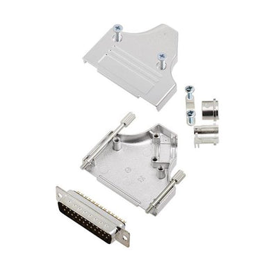 6355-0007-03 by Encitech Connectors AB - D-SUB BACKSHELL, FULL METAL, 35