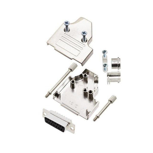 6355-0007-12 by Encitech Connectors AB - D-SUB BACKSHELL, FULL METAL, 35