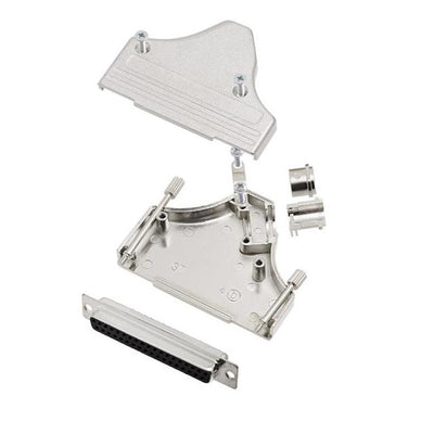 6355-0007-14 by Encitech Connectors AB - D-SUB BACKSHELL, FULL METAL, 35