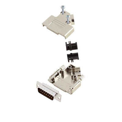 6355-0009-02 by Encitech Connectors AB - D-SUB BACKSHELL, SHIELDED, 45 +