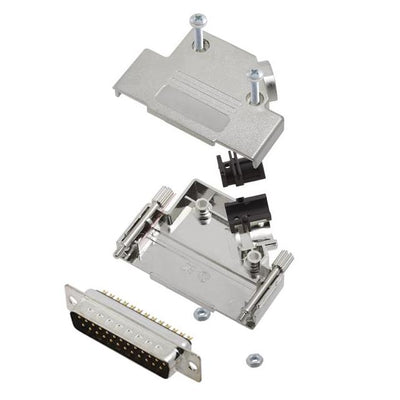 6355-0009-03 by Encitech Connectors AB - D-SUB BACKSHELL, SHIELDED, 45 +