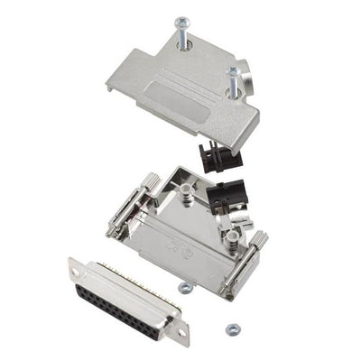 6355-0009-13 by Encitech Connectors AB - D-SUB BACKSHELL, SHIELDED, 45 +
