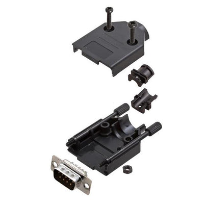 6355-0032-01 by Encitech Connectors AB - D-SUB BACKSHELL, UNSHIELDED, 180