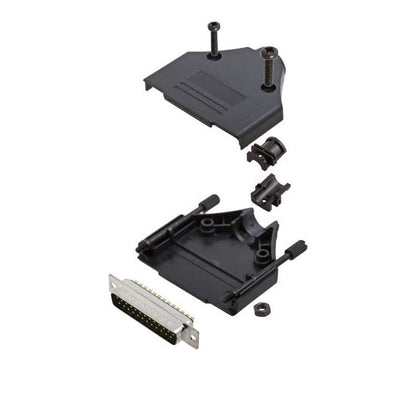 6355-0032-03 by Encitech Connectors AB - D-SUB BACKSHELL, UNSHIELDED, 180