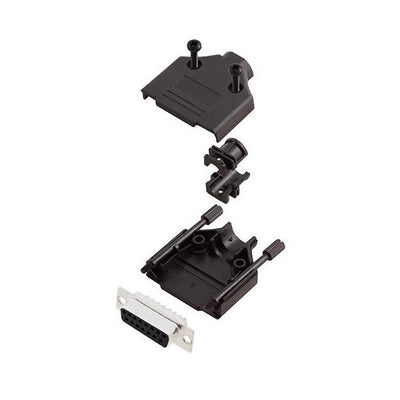 6355-0032-12 by Encitech Connectors AB - D-SUB BACKSHELL, UNSHIELDED, 180