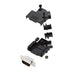 6355-0034-01 by Encitech Connectors AB - D-SUB BACKSHELL, UNSHIELDED, 45