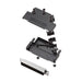 6355-0034-04 by Encitech Connectors AB - D-SUB BACKSHELL, UNSHIELDED, 45