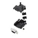 6355-0034-11 by Encitech Connectors AB - D-SUB BACKSHELL, UNSHIELDED, 45