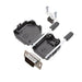 6355-0054-01 by Encitech Connectors AB - D-SUB BACKSHELL, UNSHIELDED, 180
