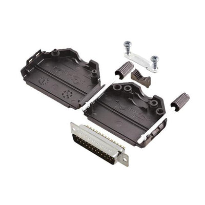 6355-0054-03 by Encitech Connectors AB - D-SUB BACKSHELL, UNSHIELDED, 180